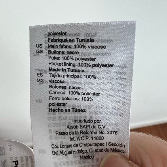 SANDRO Delfine printed twill and jacquard wide-leg jumpsuit Size 40 US 8 - Picture 10 of 10